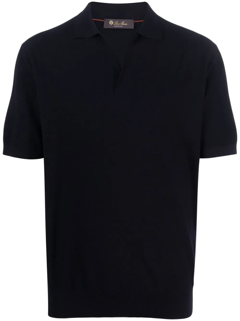 basic short-sleeved polo shirt by Loro Piana