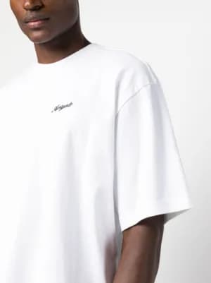 logo-embroidered T-shirt 6