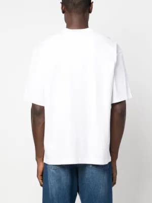 logo-embroidered T-shirt 5
