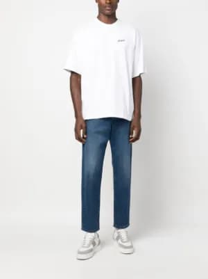 logo-embroidered T-shirt 3