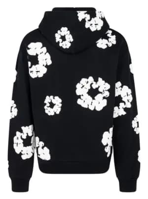 printed "Cotton Wreath" hoodie 3