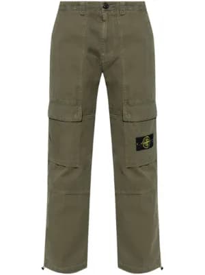cotton cargo trousers by Stone Island cotton cargo trousers