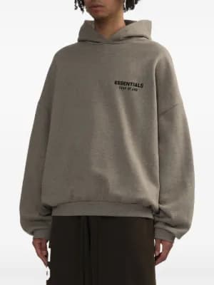 logo-print hoodie 4