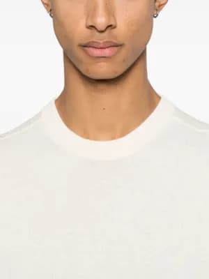 logo-patch sweater by Stone Island logo-patch sweater