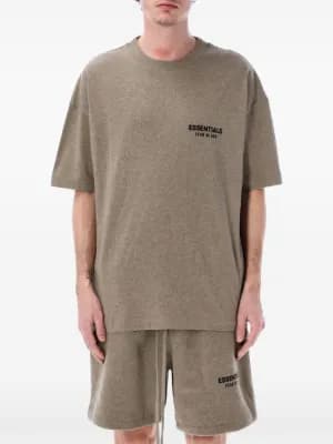 Essentials logo-print oversized T-shirt 2