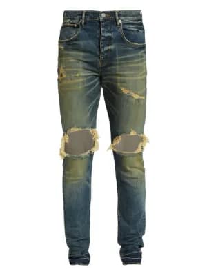 ripped-detail jeans 2