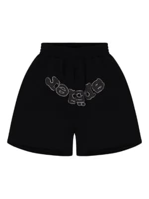 OG Web V2 Rhinestone shorts by SP5DER