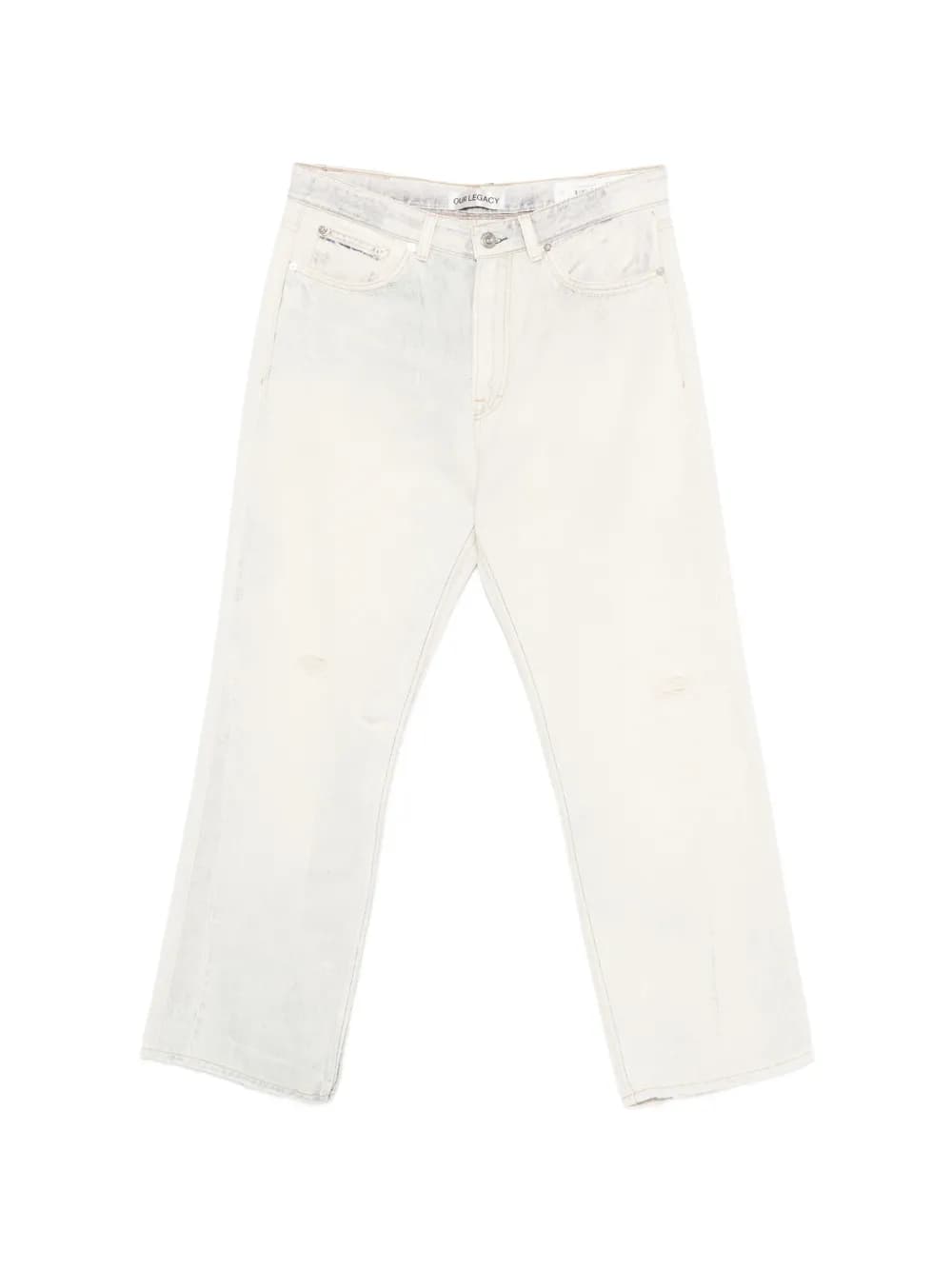 Third Cut belt-loop jeans by OUR LEGACY