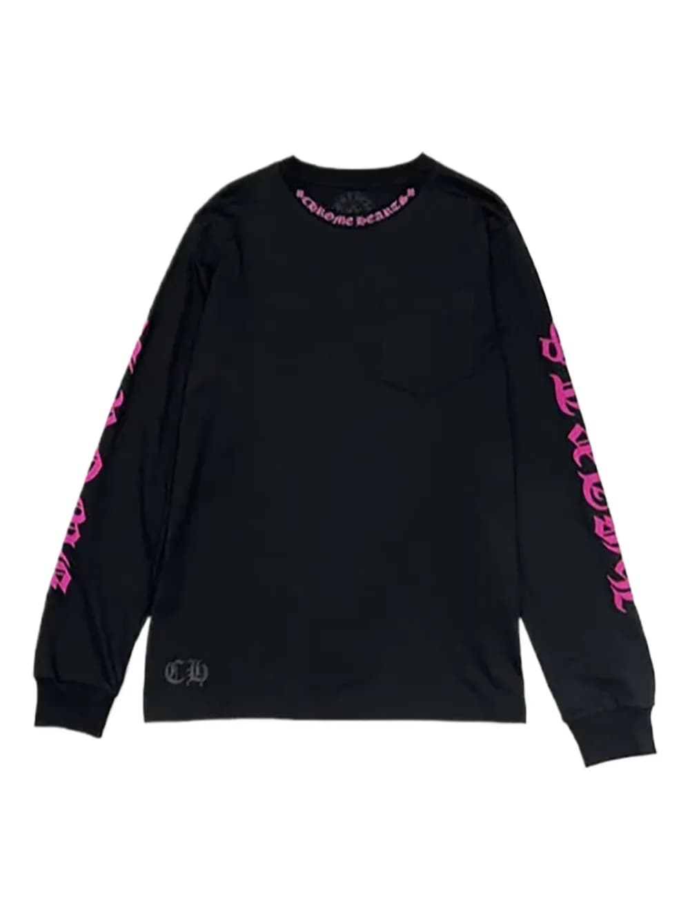 pocket long-sleeve crew by Chrome Hearts