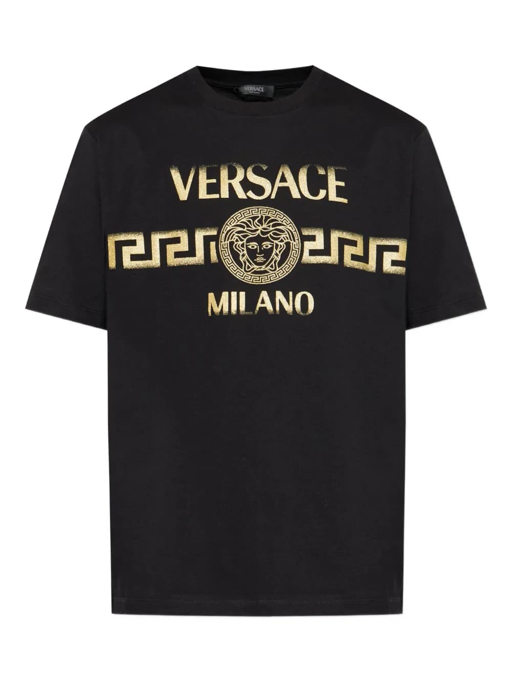 Medusa-print cotton T-shirt by Versace