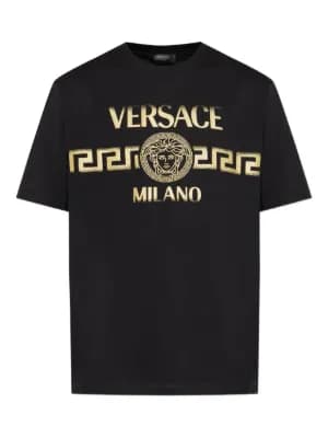 Medusa-print cotton T-shirt 2