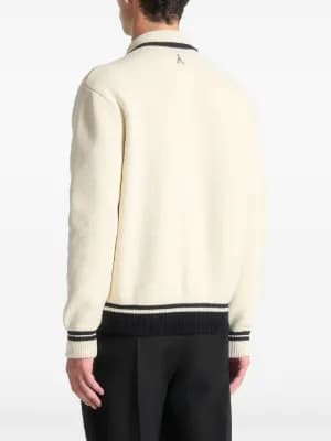 Julien button combed cotton knit cardigan 4