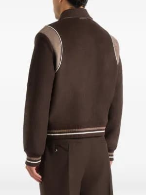 Nico contrast wool varsity jacket 6