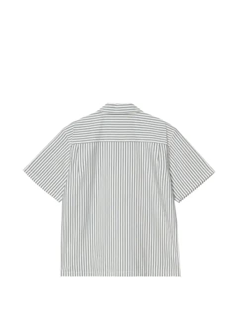 Leavel striped pocket shirt 2