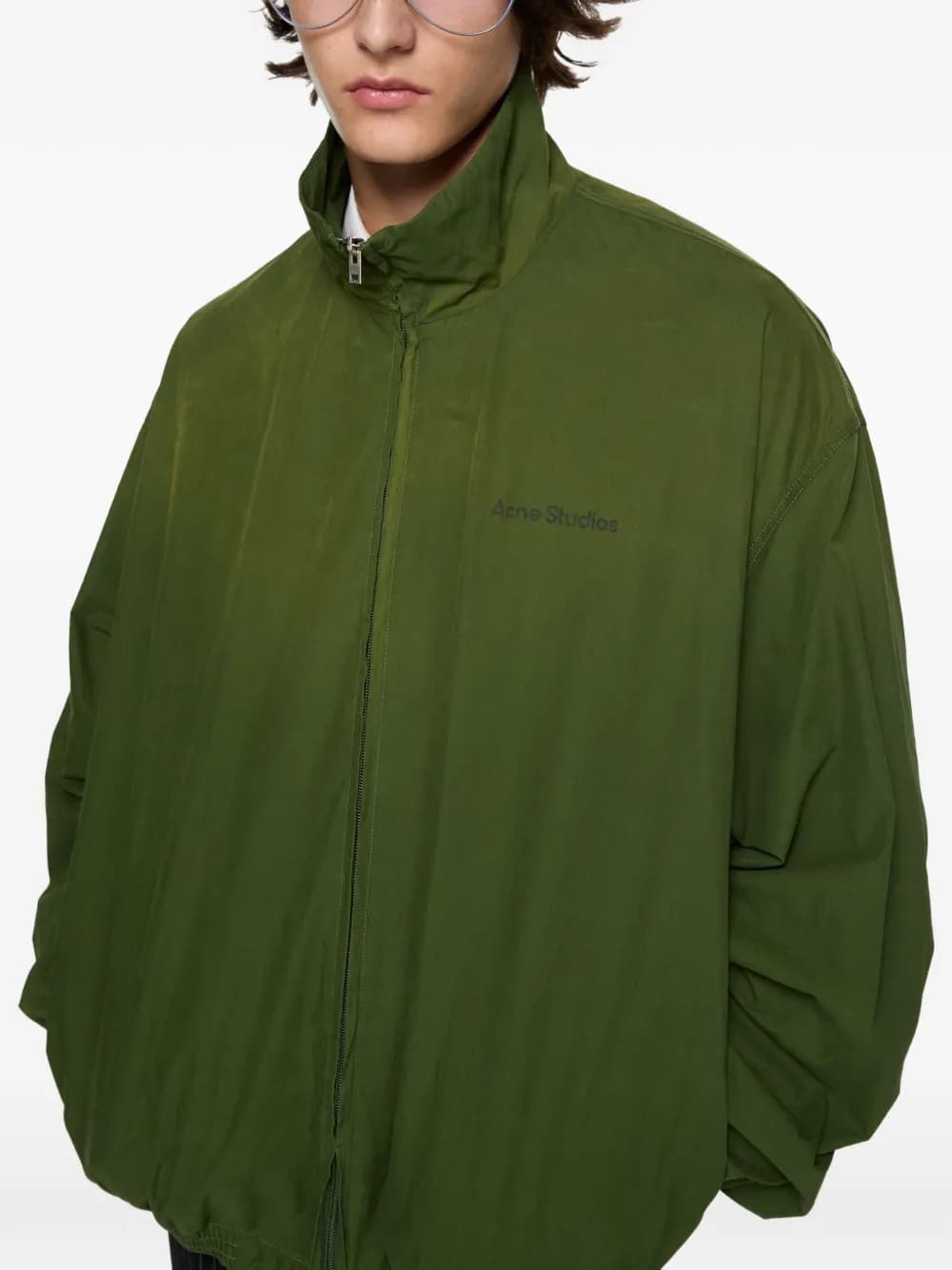 washed logo jacket by Acne Studios