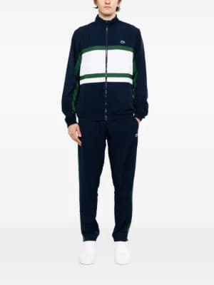 striped tracksuit by Lacoste