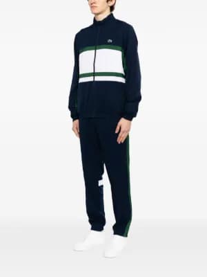 striped tracksuit by Lacoste