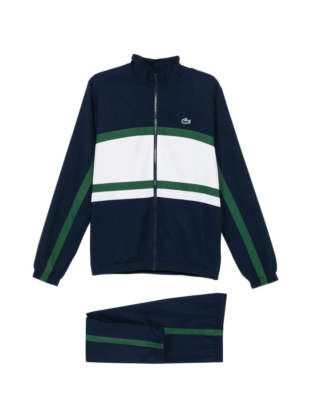 striped tracksuit by Lacoste