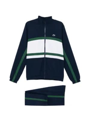 striped tracksuit by Lacoste
