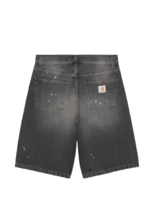 Landon paint-splatter washed shorts 3
