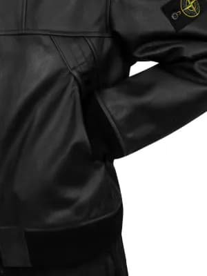 logo-detail bomber jacket 4