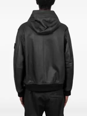 logo-detail bomber jacket 3