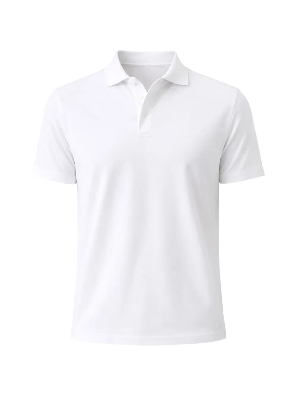 Pima button-up cotton polo shirt by PATRICK ASSARAF