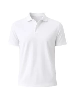 Pima button-up cotton polo shirt 2