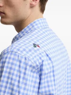 x Paul Smith gingham embroidered-detail shirt 6