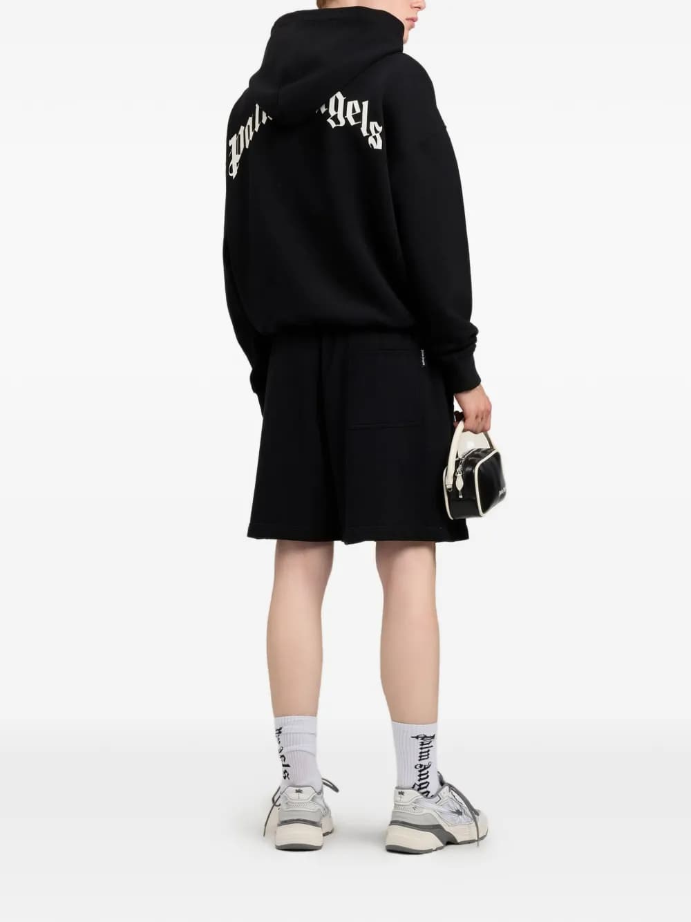 waist logo sweat shorts 2