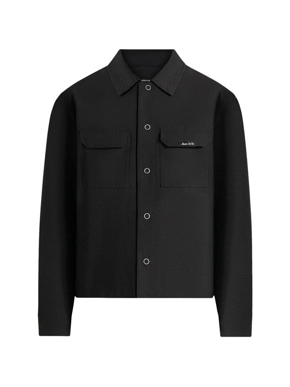 textured cargo jacket by Manière De Voir