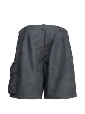 logo-patch shorts by Stone Island logo-patch shorts