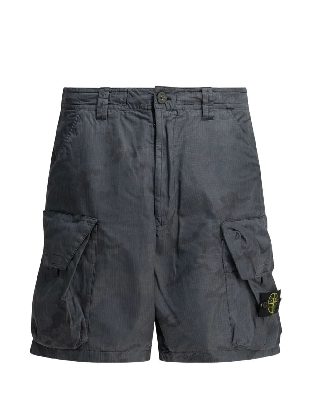 logo-patch shorts by Stone Island logo-patch shorts