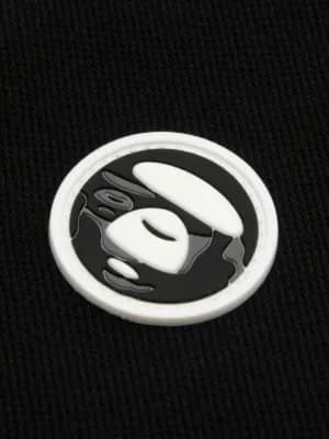 Moonface logo-patch polo shirt 6
