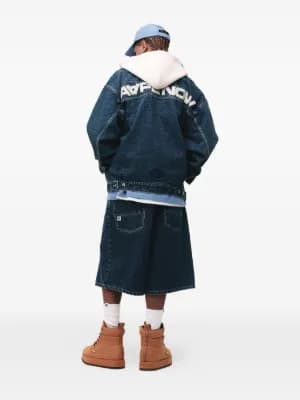 Moonface logo-patch polo shirt 3
