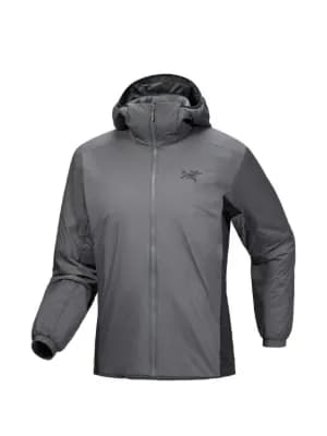 logo-embroidered hooded jacket 2
