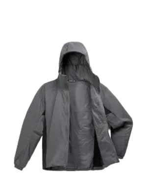 logo-embroidered hooded jacket 4