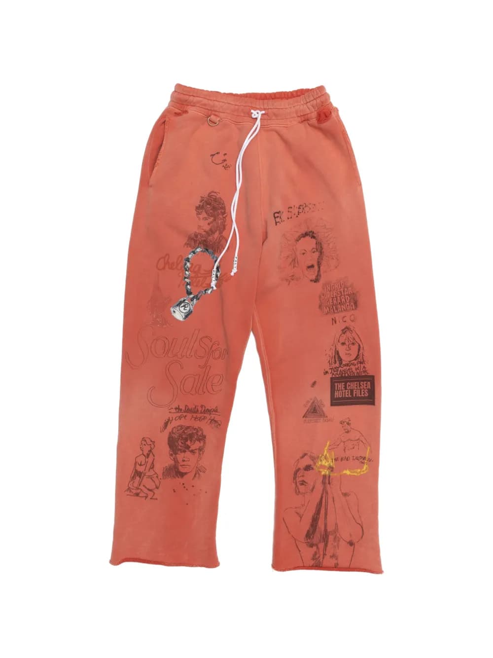 x Bella McGoldrick© x Chelsea Hotel track pants by Paly