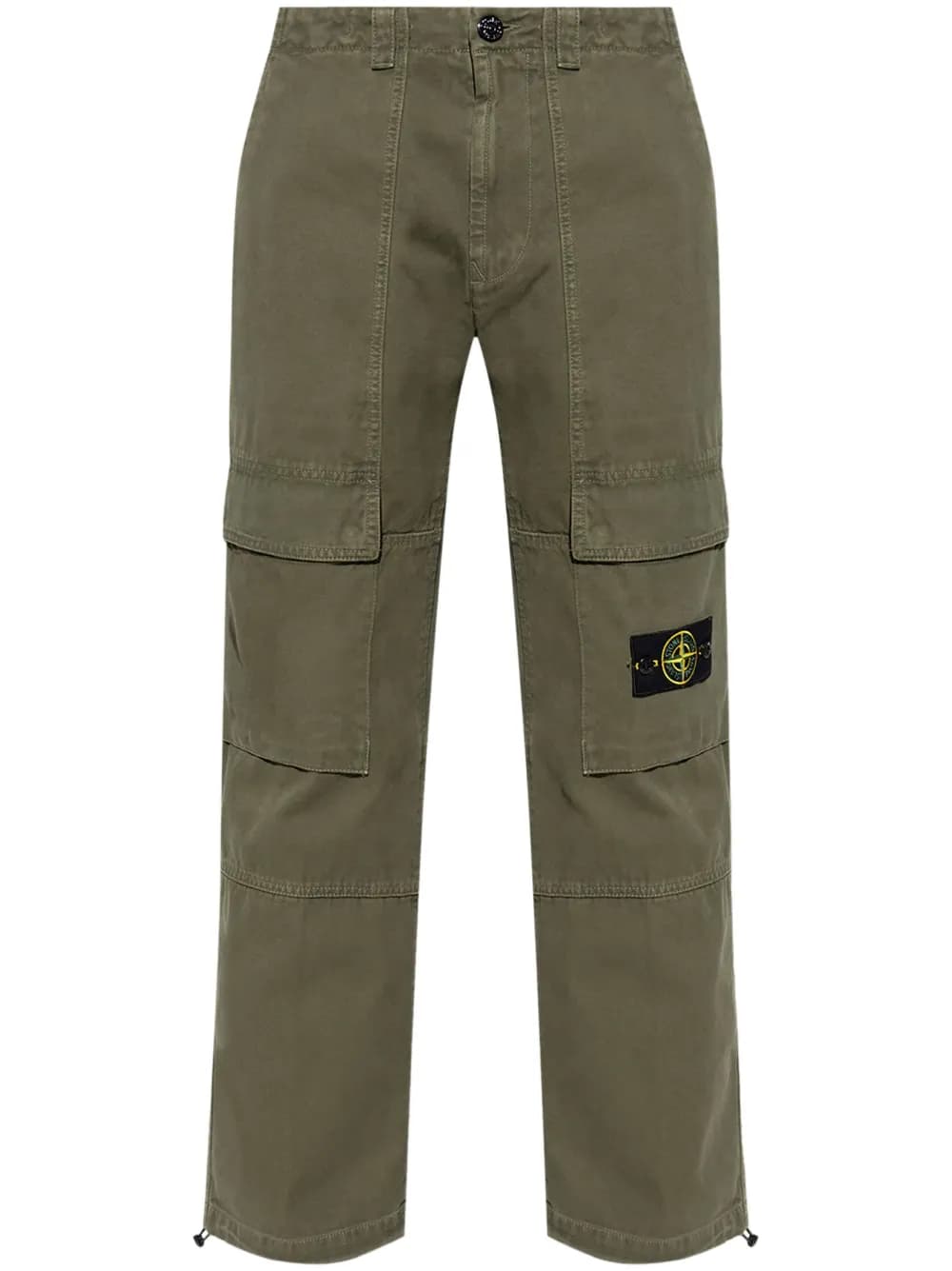 cotton cargo trousers