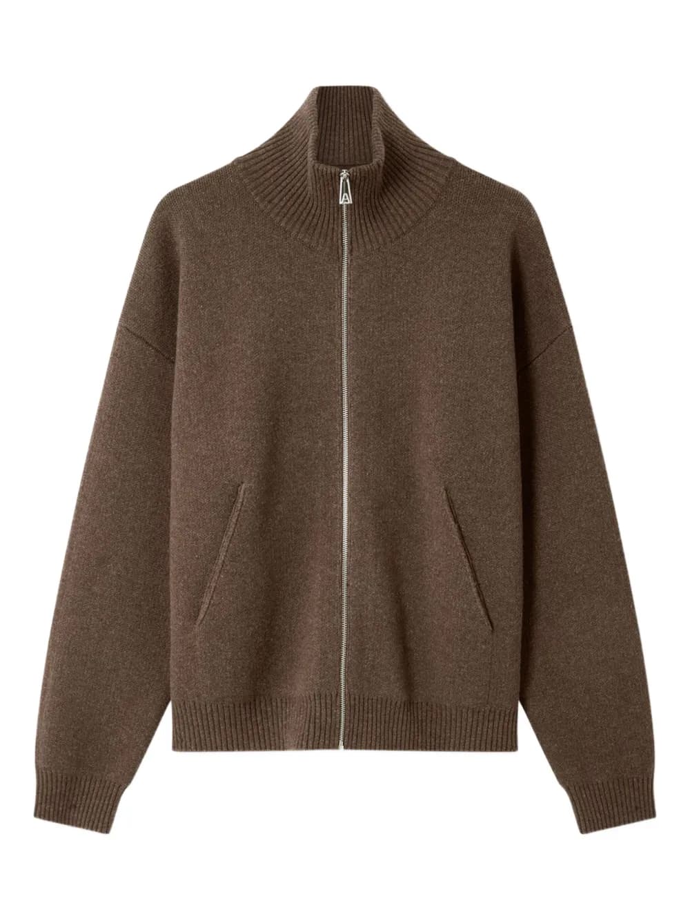Core zipped high-neck cardigan by Axel Arigato