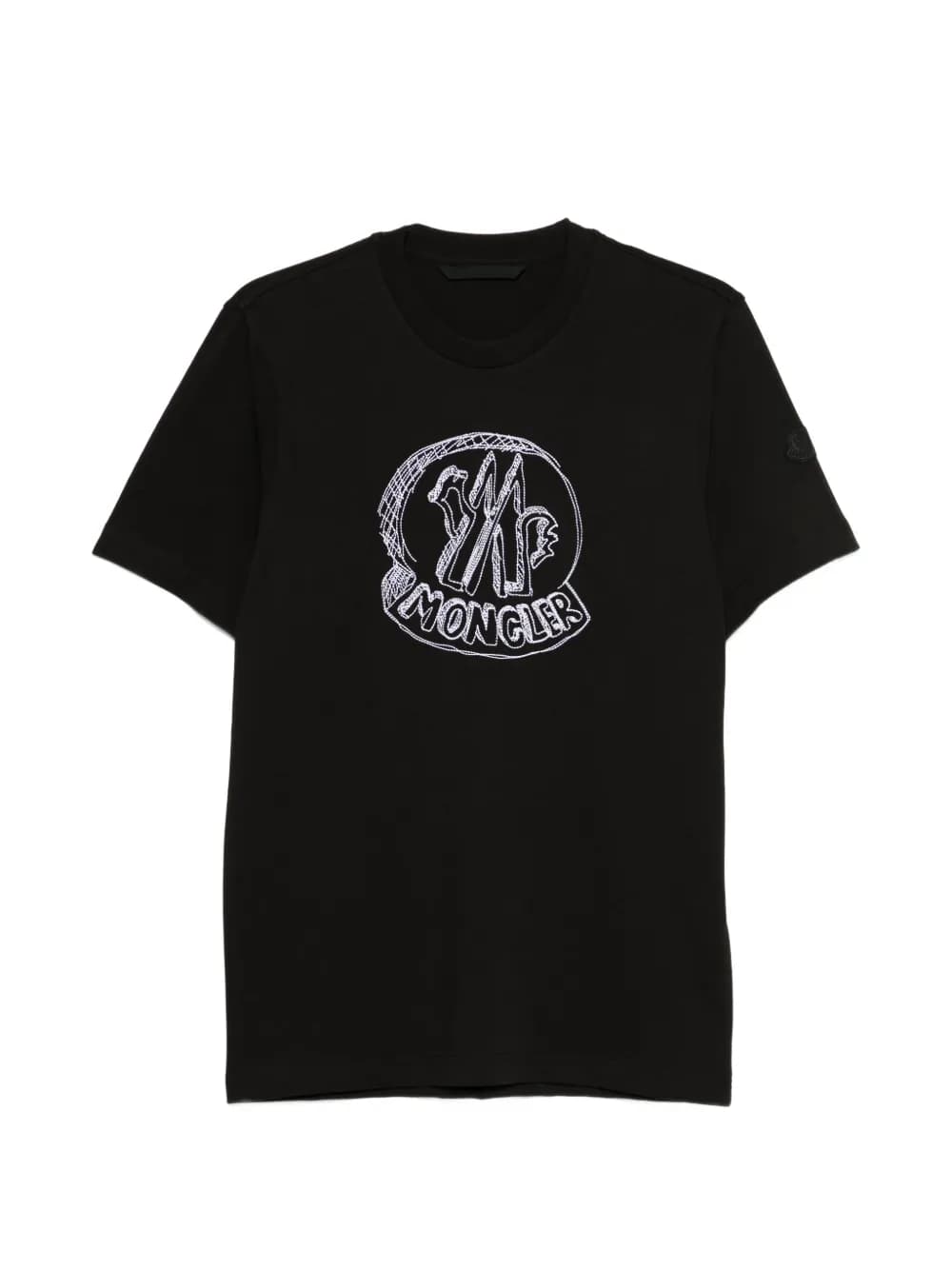 cartoon logo T-shirt by Moncler cartoon logo T-shirt