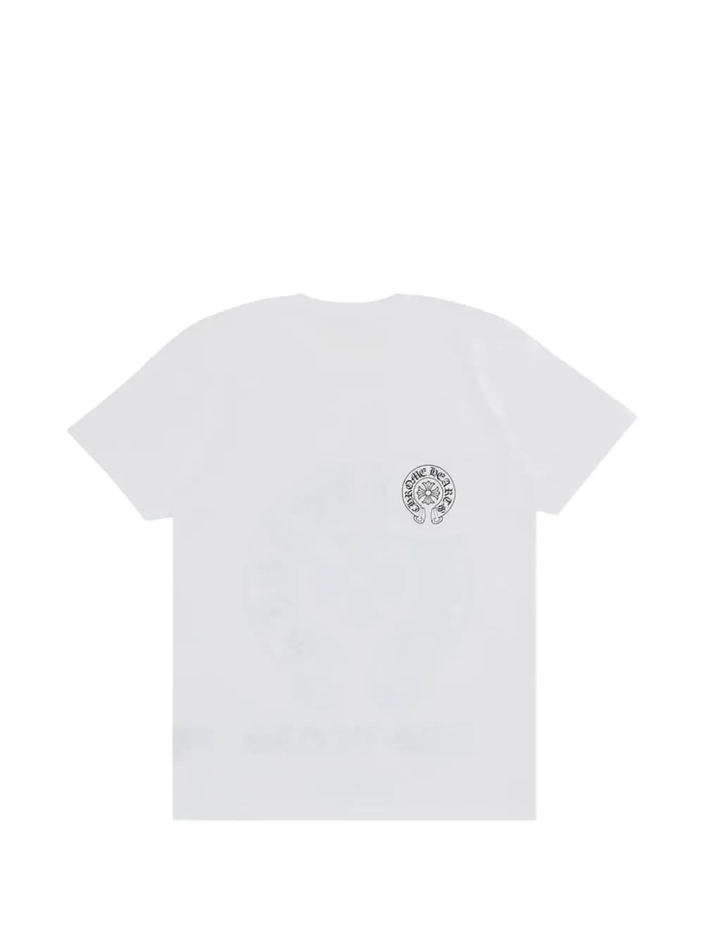 Las Vegas Exclusive Horseshoe logo chest-pocket T-shirt by Chrome Hearts