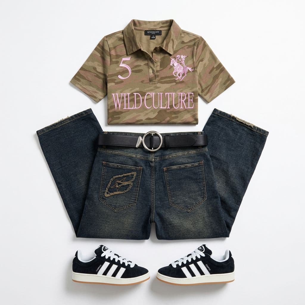 Adidas + COLD CULTURE streetwear look