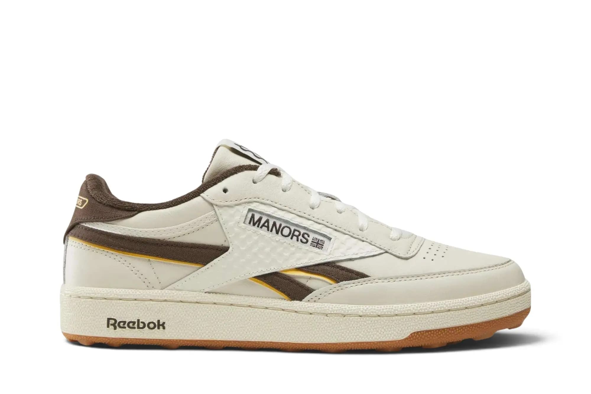 Manors x Reebok Club C Revenge Golf 'Vintage Chalk Espresso' by Reebok