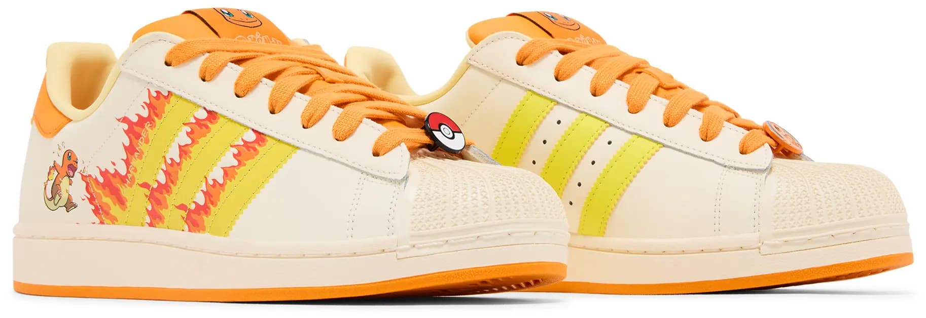 Pokémon x adidas Superstar 'Charmander' by Adidas