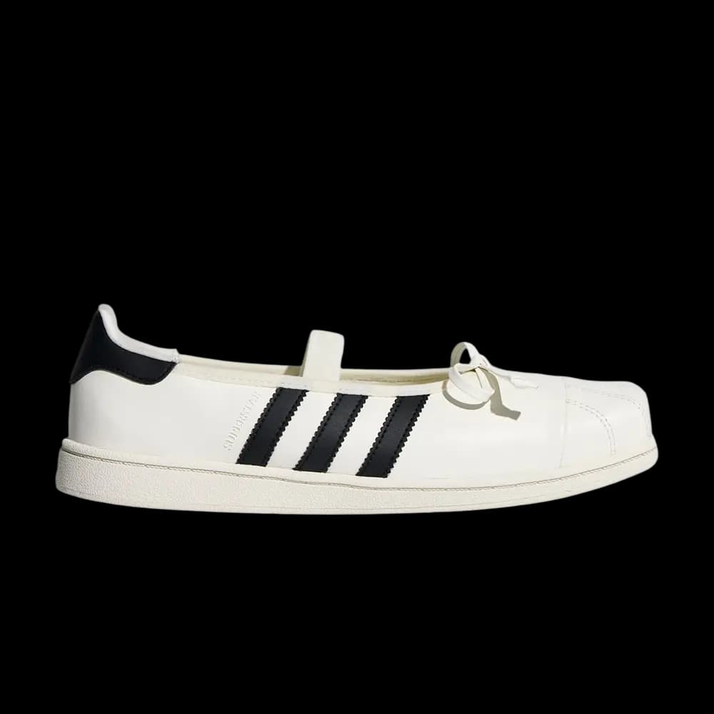 JENNIE x adidas Wmns Superstar Square Ballet 'Off White Core Black' by Adidas