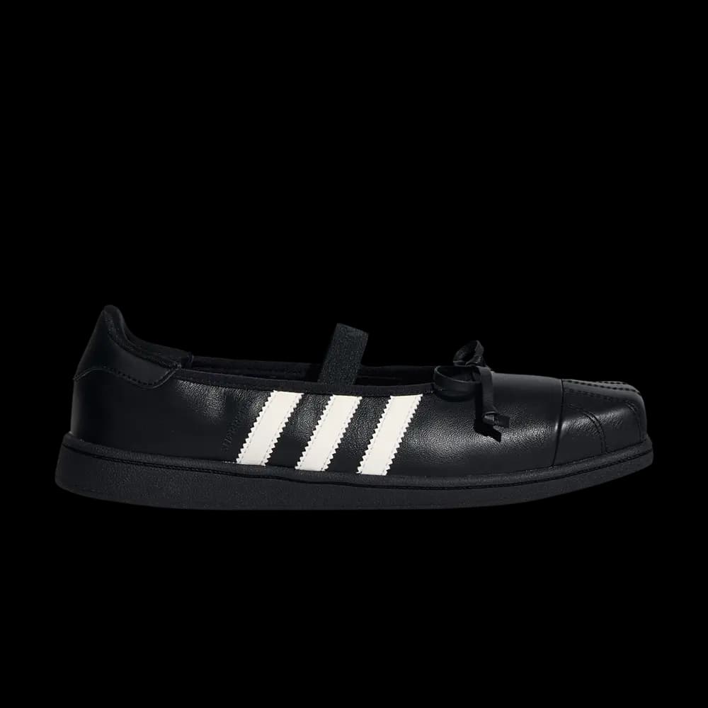 JENNIE x adidas Wmns Superstar Square Ballet 'Core Black Off White' by Adidas