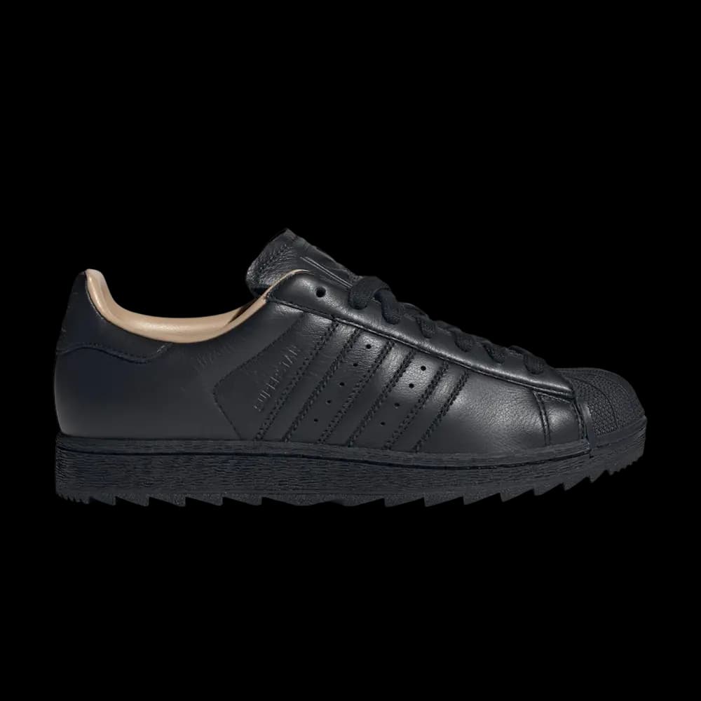 adidas Superstar II Ripple 'Core Black Warm Sandstone' by Adidas