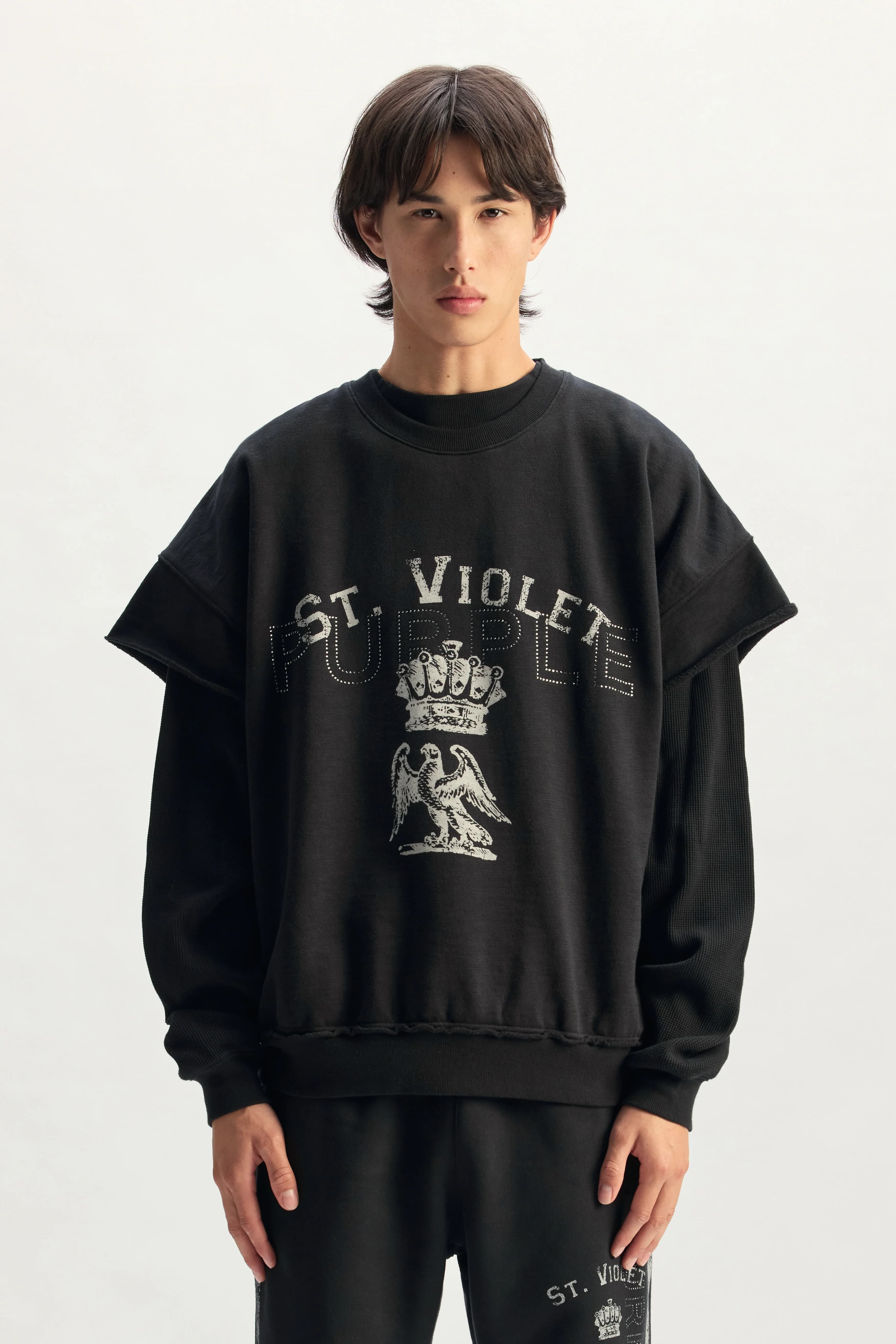 St. Violet Crystals Muscle Tee 2