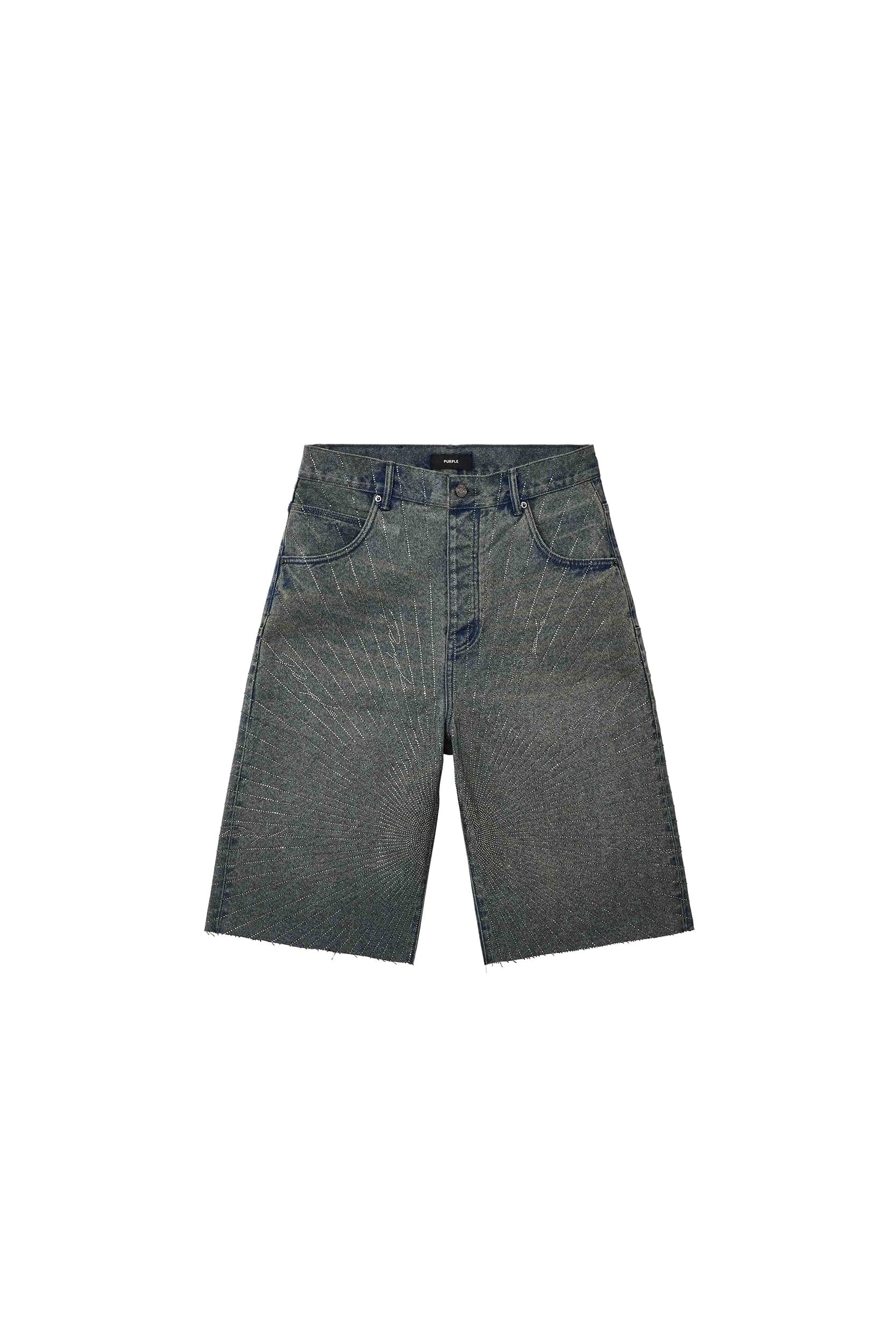 P070 Radial Hotfix Short by Purple Brand